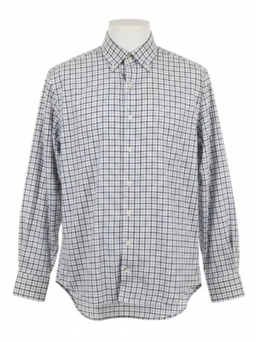 Peter Millar SZ L Button Down LOng Sleeve Preppy Shirt Button Collar Academia